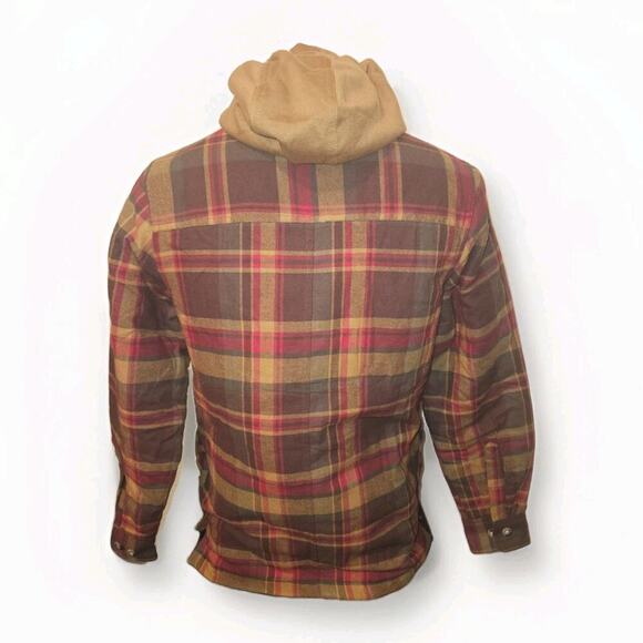 New! Legendary Whitetails Men's Maplewood Hooded Shirt Jacket  size small - Picture 6 of 14